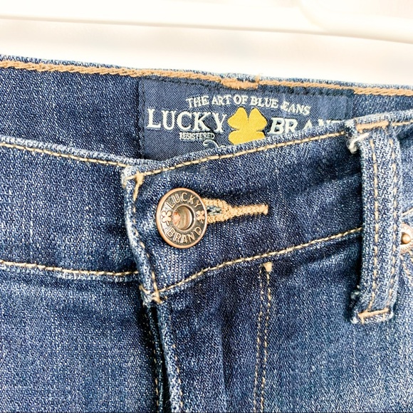 Lucky Brand Sweet Straight Leg Blue Jeans - Picture 4 of 14